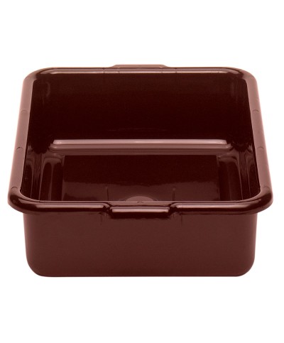 Cambro - 21155CBR-110 / Recipiente para cubiertos con asas fabricado en Regal (ABS) - (51,4 x 38,7 x 12,5 cm)