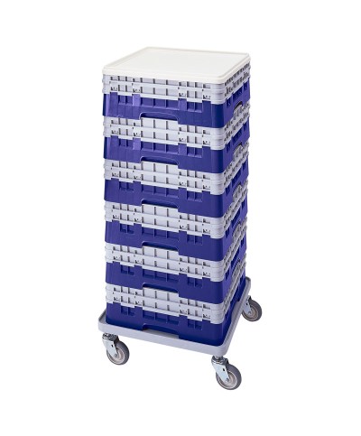 Cambro - BR578-108 / Cesta base (50 x 50 cm) con dos extensiones abiertas - altura 18,4 cm