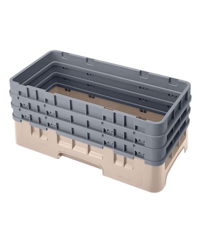 Cambro - HBR712-119 / Cesta base de medio tamaño (50 x 25 cm) con tres extensiones - (altura 22,5 cm)