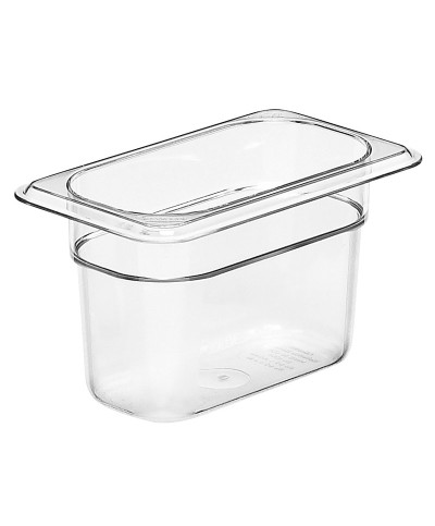 Cambro - 94CW-135 / Recipiente de policarbonato GN 1/9 - (10,8 x 17,6 x 10 cm) - (0,85 litros)