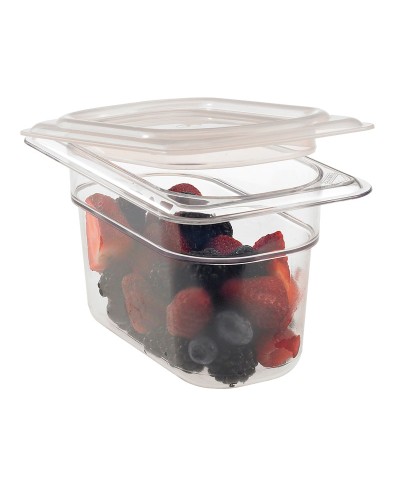 Cambro - 94CW-135 / Recipiente de policarbonato GN 1/9 - (10,8 x 17,6 x 10 cm) - (0,85 litros)