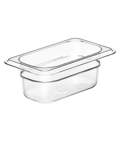 Cambro - 92CW-135 / Recipiente de policarbonato GN 1/9 - (10,8 x 17,6 x 6,5 cm) - (0,57 litros)