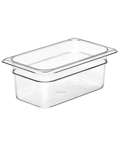 Cambro - 44CW-135 / Recipiente de policarbonato GN 1/4 - (16,2 x 26,5 x 10 cm) - (2,5 litros)