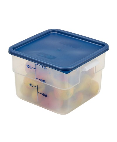 Cambro - 12SFSPP-190 / Recipiente cuadrado de polipropileno - (25,6 x 31 x 21 cm) - (11,4 litros)