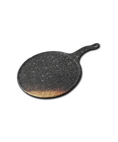 Adrier - RNDPH2030-LAV/Colección TERRAL - Tabla redonda pequeña - 20 cm Ø (+10 cm de asa)