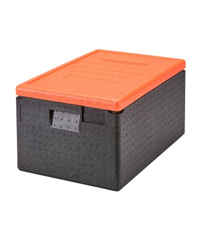 CAMBRO - EPP180CL-363_/ Contenedor EPP Isotérmico Cam GoBox con tapa color Naranja - (60 x 40 x 25,7 cm) - 46 L