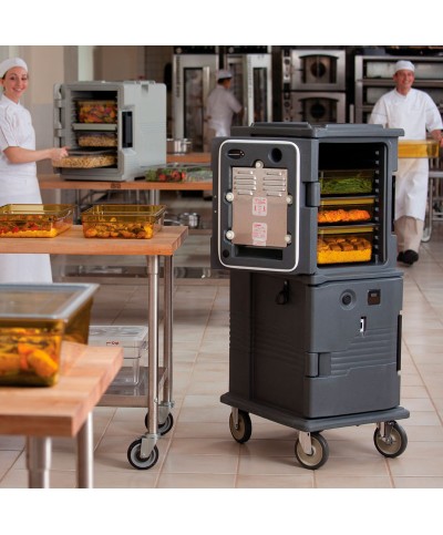 Cambro - UPCH8002-191 / Carro Isotérmico (GN) con puertas eléctricas calefactadas - (52 x 69 x 137,2 cm)