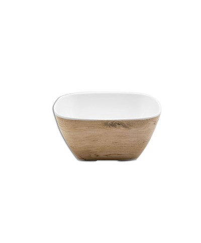 Adrier - TTRB1716-WW / Colección KAYAK - Ensaladera rectangular GN (tamaño 1/6) - 17,5 x 15,5 x 8,3 cm