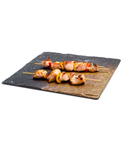 Adrier - SQP2525-LAV / Colección TERRAL - Base plana cuadrada - (25 x 25 x 1,5 cm)