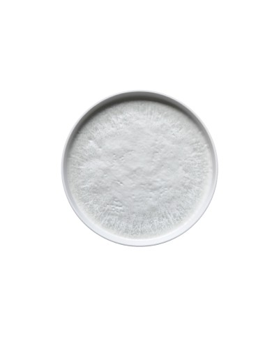 Adrier - RPSE254-BRU / Colección BRUMA - Plato redondo c/borde recto - 25,4 cm x 2,5 cm alto