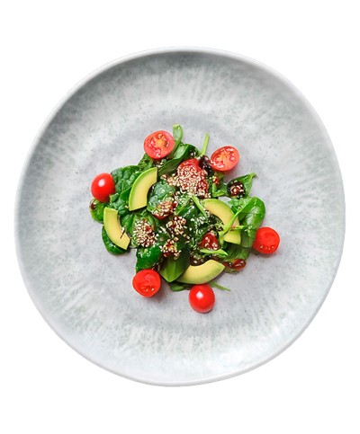 Adrier - RPC253-BRU / Colección BRUMA - Plato redondo - 25,3 cm x 2 cm alto