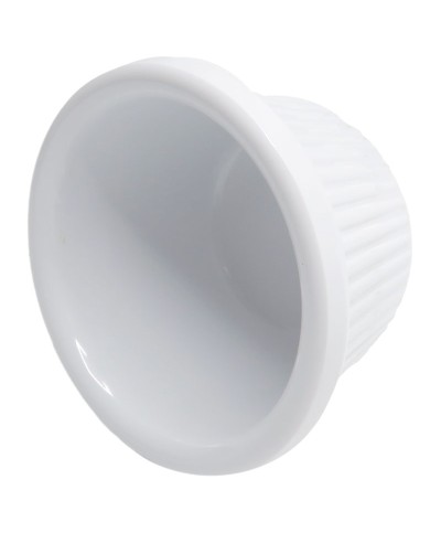 Adrier - MRF3-WH / Colección RAMEKINES - Ramekin acanalado 90 ml - 8 x 8 x 4 cm