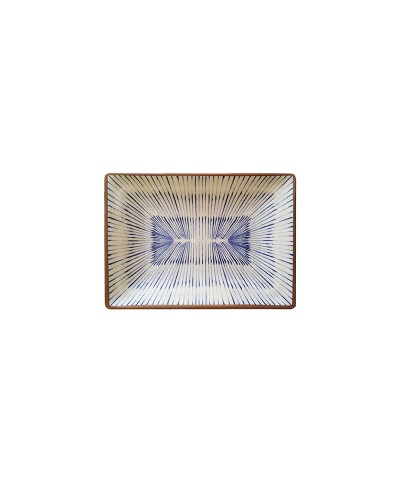 Adrier - CHRCP1712-CB / Colección CHAMBAO - Plato rectangular pequeño - 17,5 x 12,5 x 2 cm