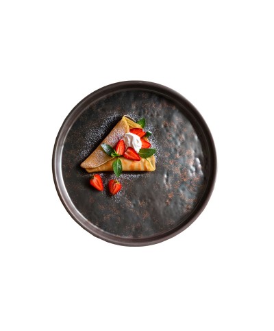 Adrier - RPSE180-ORI / Colección ORION - Plato redondo c/borde recto - 18 cm x 2,5 cm alto