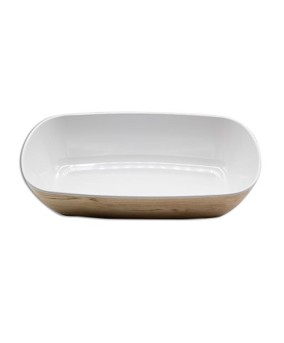 Adrier - TTRB3217-WW / Colección KAYAK - Ensaladera rectangular GN (tamaño 1/4) - 26,3 x 15,5 x 8,3 cm