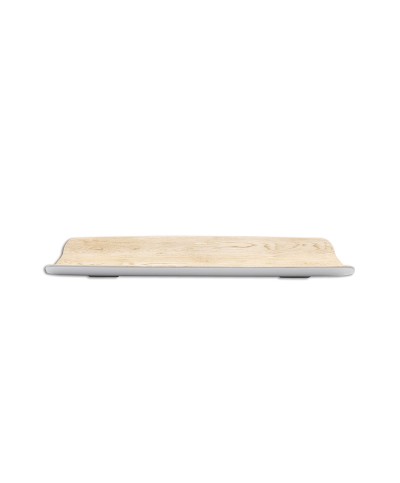 Adrier - TTWT5316-WW / Colección KAYAK - Bandeja rectangular GN con bordes elevados (tamaño 1/2) - 32 x 25 x 4 cm