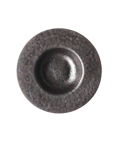 Adrier - RPWE232-ORI / Colección ORION - Plato redondo c/ala ancha - 23,2 cm x 5 cm alto