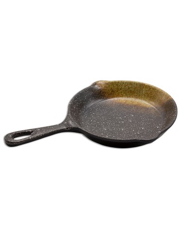 Adrier - MLP2233-LAV / Colección TERRAL - Sartén grande con asa - 22 cm de Ø x 3,6 cm de alto (33 cm con asa)