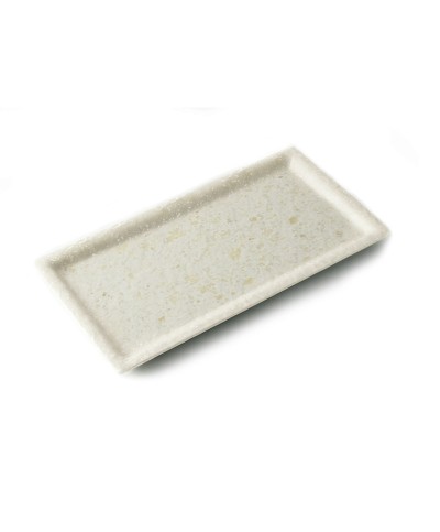 Adrier - RCTP2814-MWH / Colección TERRAL - Plato rectangular mediano - (28 x 14 x 1,6 cm)
