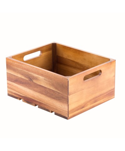 Caja madera GN 1/2 - 32,5 x 25,5 x 16 cm