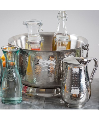 Jarra con coladera de hielo - 19,5 x 14 x 21,5 cm - 2,3 L