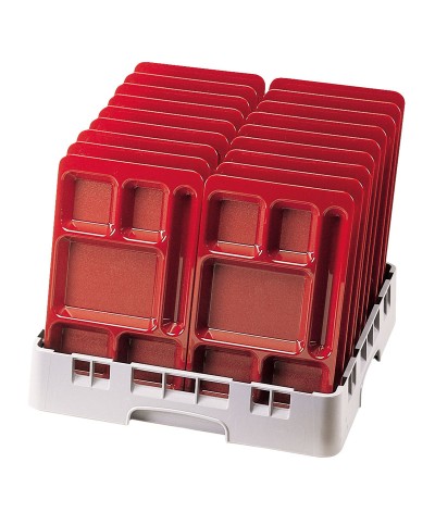 Cambro - PR314-151 / Cesta de lavado (50 x 50 cm) con espigas - (9 x 9) - (altura 10,1 cm)