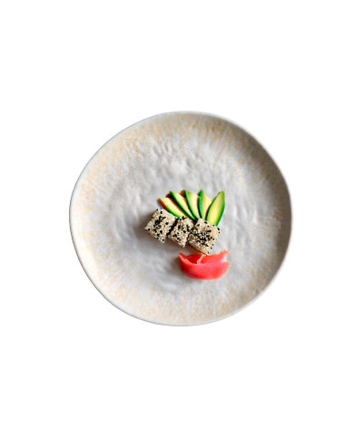 Adrier - RPC202-GIN / Colección GINGER - Plato redondo - 20,2 cm x 2 cm alto