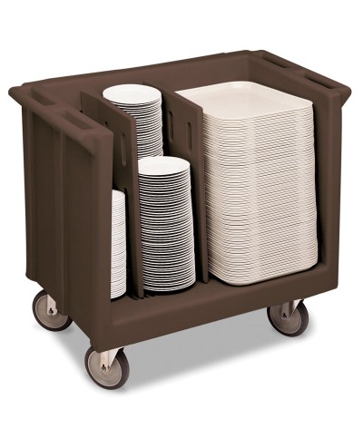 Cambro - TDC30-131 / Carro ajustable para bandejas y platos con dos paneles separadores - (99 x 59 x 88 cm)
