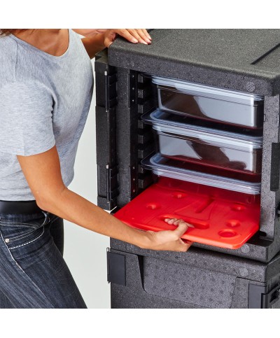 Cambro - HP3253-444 / Placa caliente Camwarmer - Adaptable a todos los contenedores con tamaño GN 1/1 - (53 x 32,5 x 3 cm)