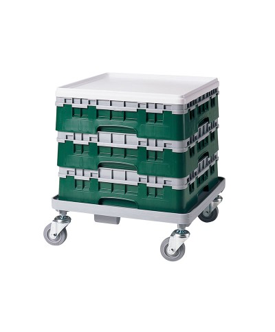 Cambro - 30S318-119 / Cesta de lavado (50 x 50 cm) copas y vasos con 30 comp. 1 alt. - dia. máx. 7,84 cm alt. máx. 9,4 cm