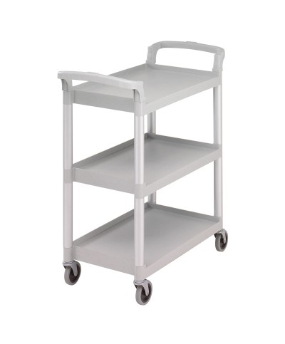 Cambro - BC331KD-480 / Carro de servicio ligero Serie KD con baldas de 62 x 40 cm - (96,5 x 41 x 83,5 cm)