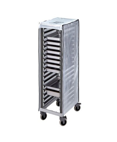 Cambro - GBCTUGNPR11-CLR / Funda para el carro GN referencia UGNPR11F18 - (66,3 x 47,2 x 154,4 cm)