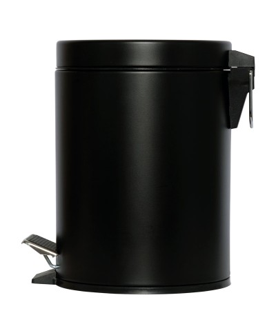 Probbax - SO-6005-MBLA / Papelera de pedal - 20,3 cm Ø x 28,4 cm alto - 5 L