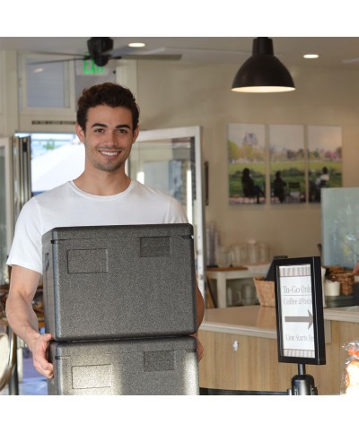 Cambro - EPP280-110 / Contenedor Isotérmico EPP (GN 1/2) - 39 x 33 x 31,6 cm (M.Ext) - 33 x 27 x 25,3 cm (M.Int) - 22,3 litros