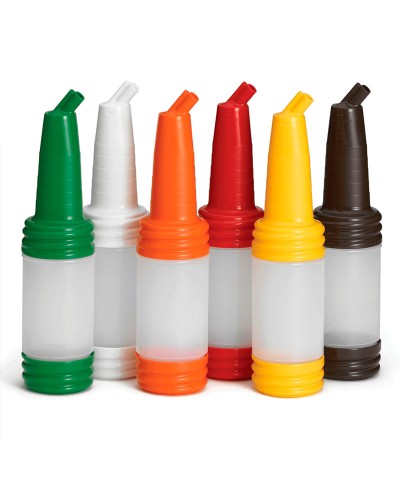 Recipiente PourMaster con vertedor cuello largo 1 L (12 unidades)