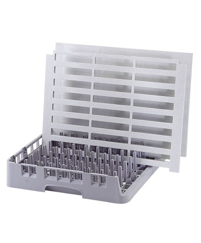 Cambro - OETR314-151 / Cesta de lavado (50 x 50 cm) con lado abierto para bandejas - (altura 10,1 cm)