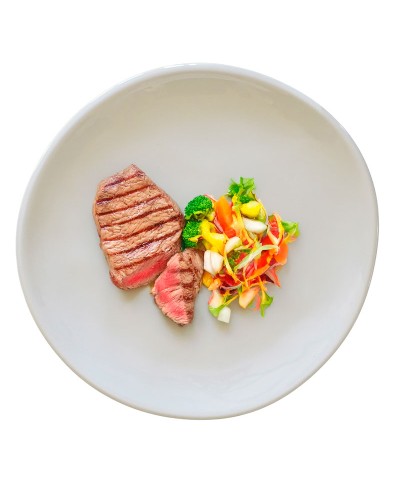 Adrier - MORP26-WHT / Colección PURE - Plato redondo - 26,4 cm Ø x 2 cm alto