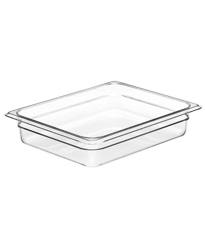 Cambro - 22CW-135 / Recipiente de policarbonato GN 1/2 - (26,5 x 32,5 x 6,5 cm) - (3,9 litros)