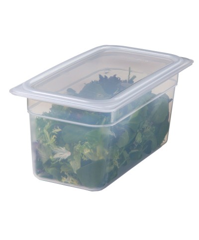Cambro - 30PPCWSC-190 / Tapa de polipropileno hermética GN 1/3 - (17,6 x 32,5 cm)