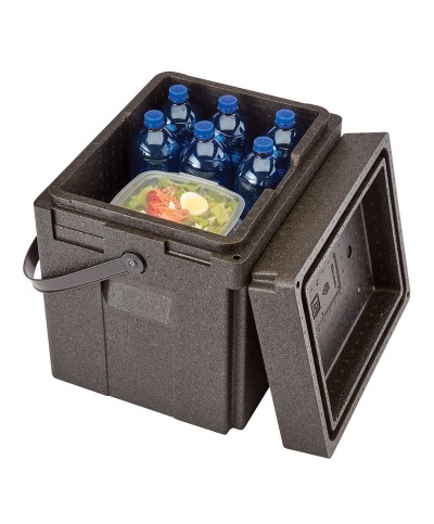 Cambro - EPPBEVBKST-110 / Contenedor Isotérmico EPP c/correa - 42 x 33,5 x 42 cm (M.Ext) - 35,8 x 27,3 x 36,7 cm (M.Int) - 35 L