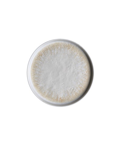 Adrier - RPSE254-GIN / Colección GINGER - Plato redondo c/borde recto - 25,4 cm x 2,5 cm alto