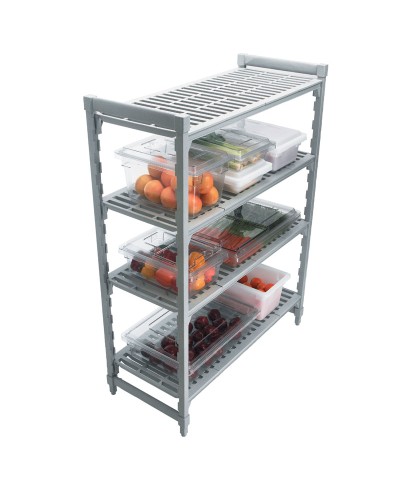 Cambro - 18266CW-135 / Caja de policarbonato para almacenamiento - (66 x 46 x 15 cm) - (33,1 Litros)