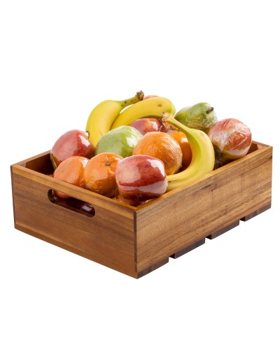 Caja madera GN 1/2 - 32,5 x 25,5 x 11 cm