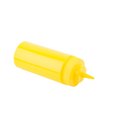 Botella exprimible para mostaza 63 mm de boca y 473 ml