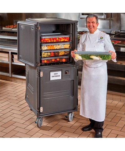 Cambro - PCUPP-615 / Carro Isotérmico (recipientes 60 x 40 cm) - Serie Pro Cart Ultra (71,1 x 90,8 x 167,6 cm)