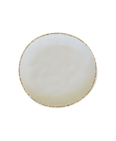 Adrier - MORP22-BEI / Colección DUNE - Plato redondo - 22,5 cm Ø x 2 cm alto