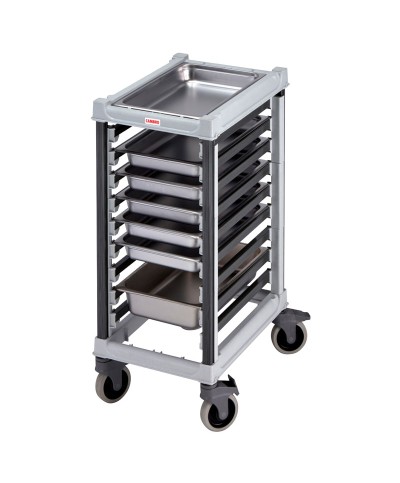 Cambro - UGNPR11H9-480 / Carro para cubetas GN 1/1, GN 1/2 y GN 1/3 (media altura) - (73,03 x 43,8 x 101,6 cm)