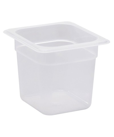 Cambro - 66PP-190 / Recipiente polipropileno GN 1/6 - (16,2 x 17,6 x 15 cm) - (2,2 litros)