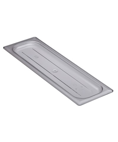 Cambro - 20LPCWC-135 / Tapa plana GN de policarbonato 1/2 largo - (16,2 x 53 cm)