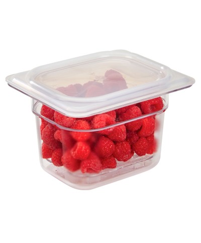 Cambro - 80CWD-135 / Fondo perforado de policarbonato GN 1/8 - (16,2 x 13,2 cm)